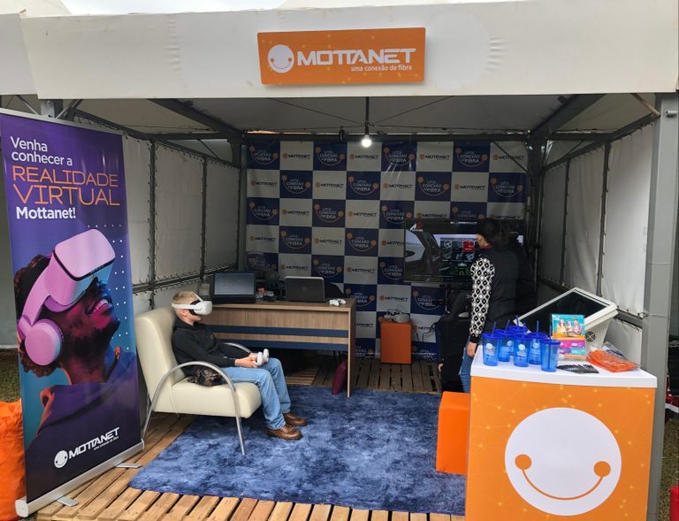 Expoleite 2022: Mottanet apresenta realidade virtual em feira agropecuária