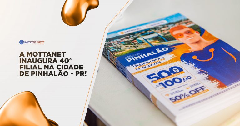 Dia especial: Mottanet chega a marca de 40 filiais em Pinhalão