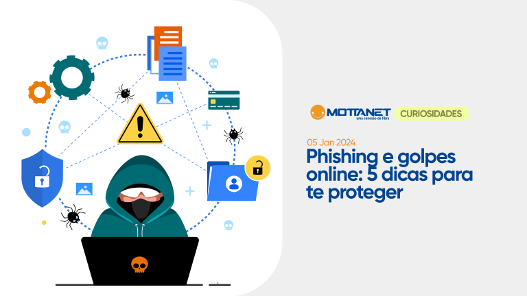 Phishing e golpes online: 5 dicas para te proteger