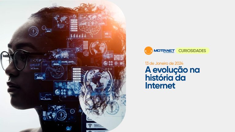 A evolução na história da internet