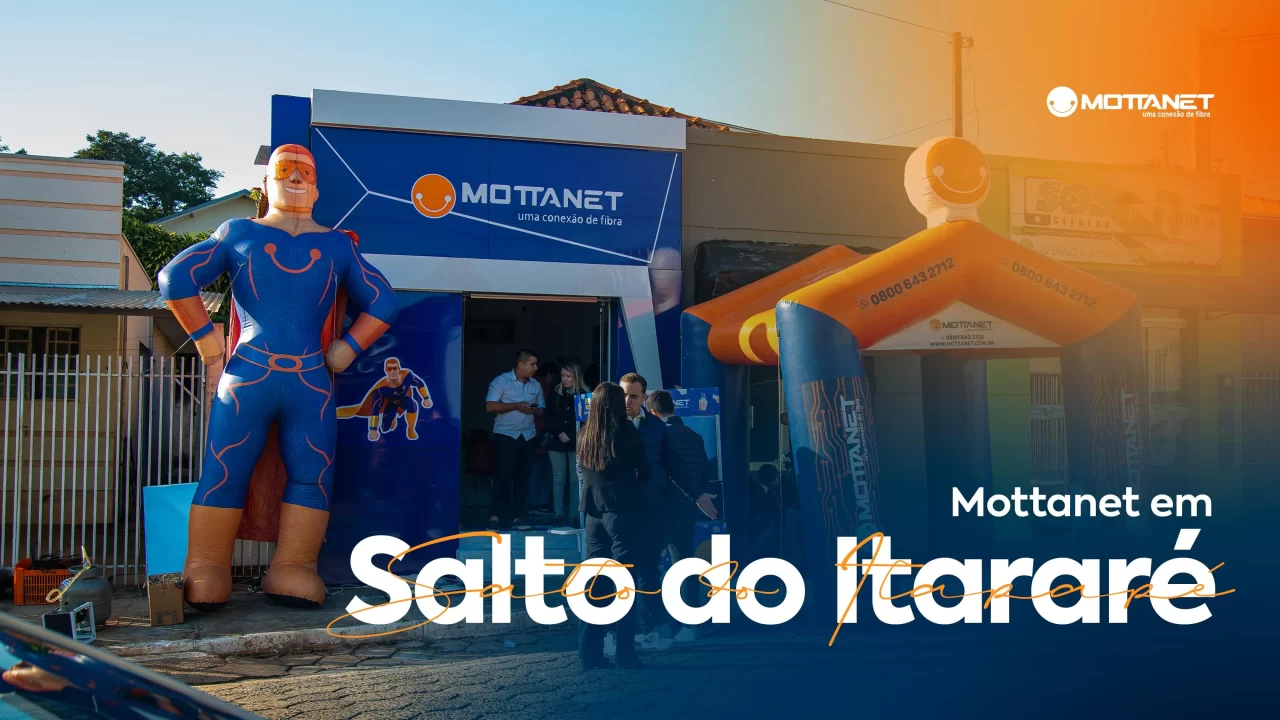 <p>Conheça o ponto de atendimento da Mottanet em Salto do Itararé. Inauguramos nossa operação na cidade de Salto de Itararé em junho de 2023. E para nós tem sido uma experiência incrível, conectar os saltenses-do-itararé ao mundo com excelência. Endereço da Mottanet em Salto do Itararé Estamos localizados na Rua Agenor Frizo 601, Centro. Salto […]</p>
