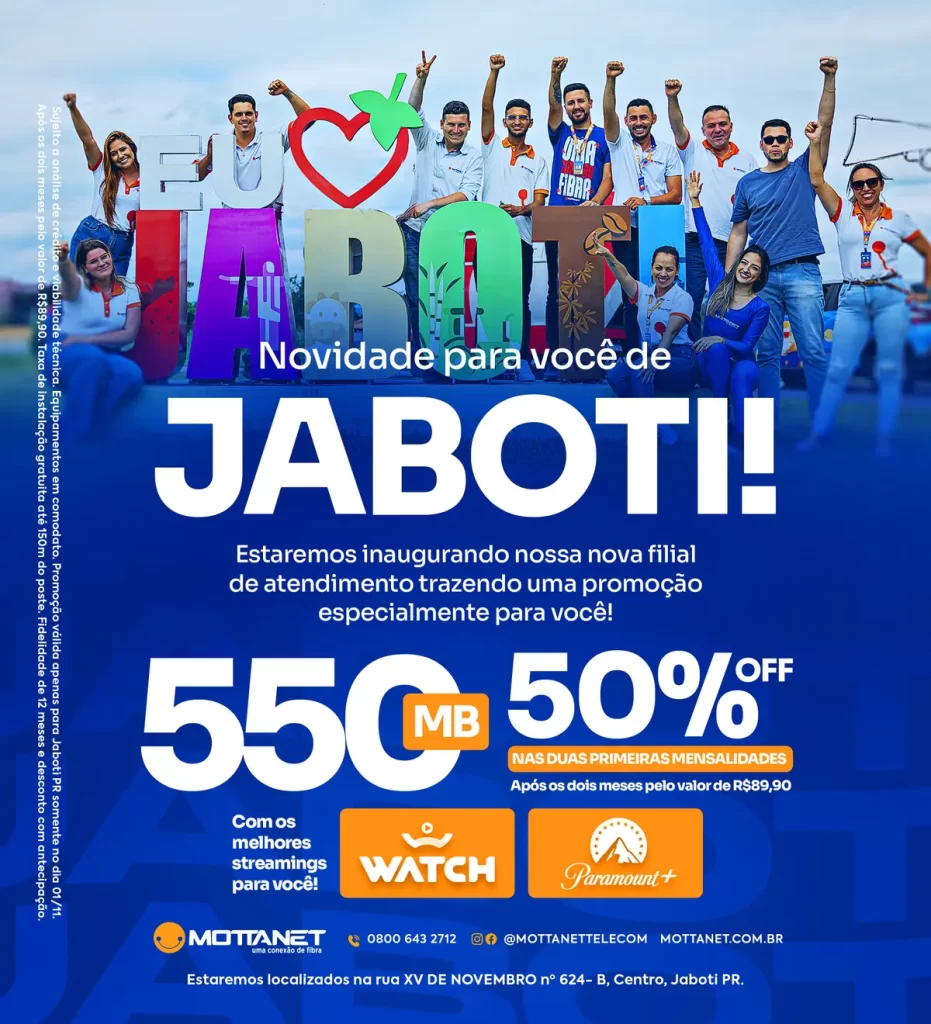 Mottanet em Jaboti - PR