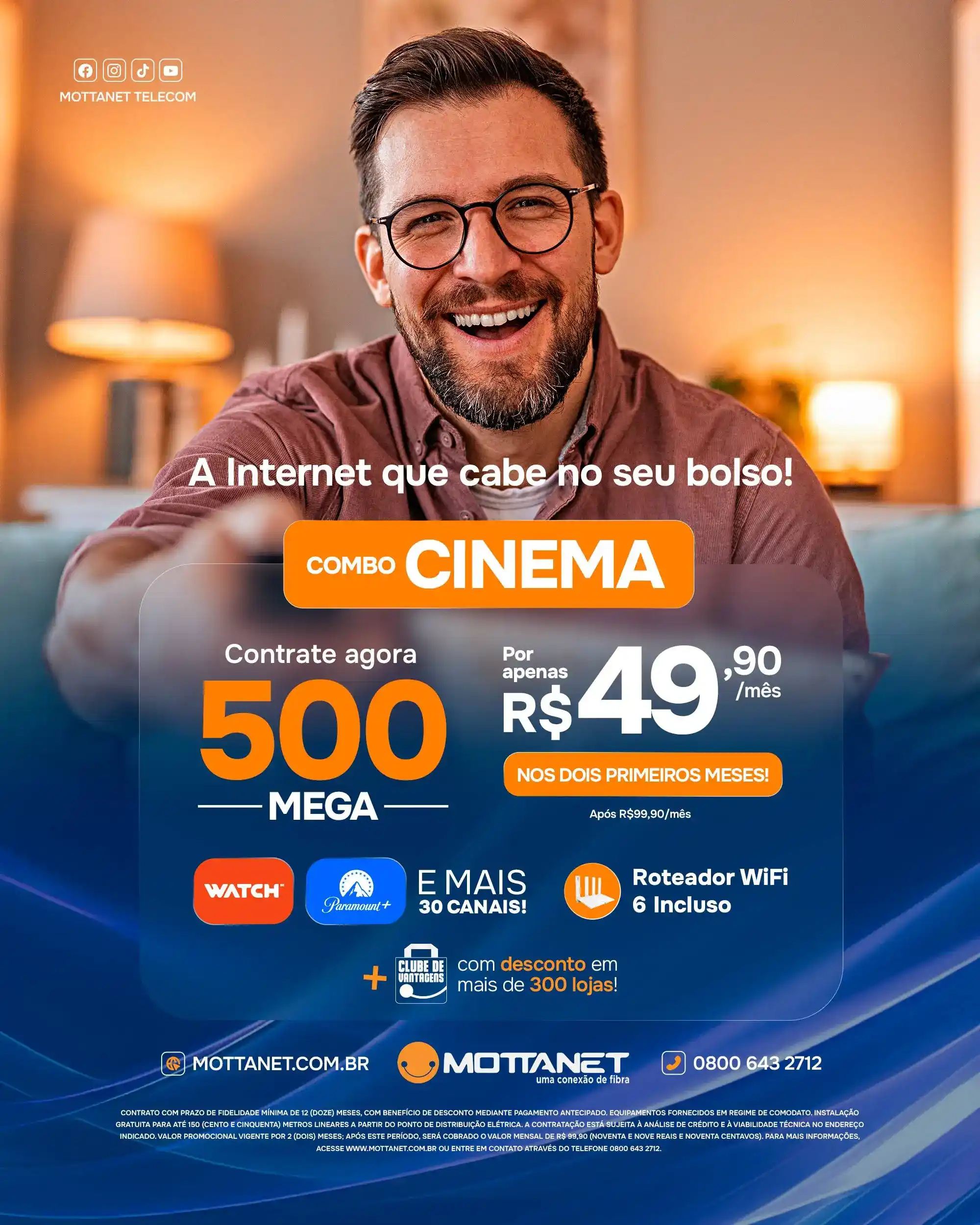 Melhor Internet Fibra óptica