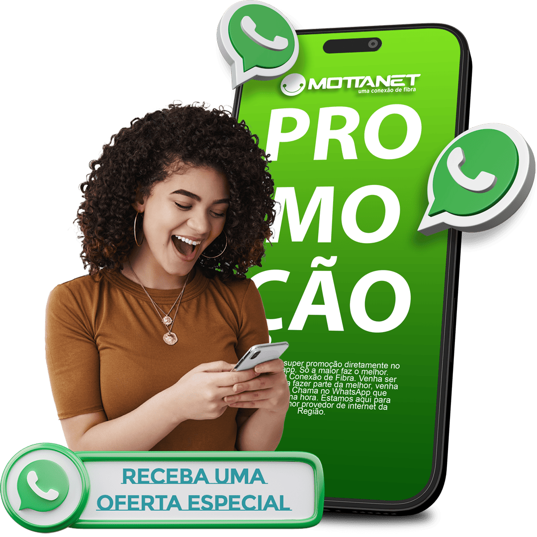 Promoção de Internet Fibra Mottanet