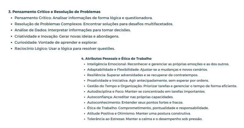 Hard Skill e Soft Skill