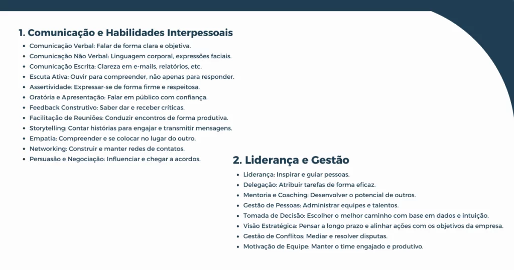 Hard Skill e Soft Skill 