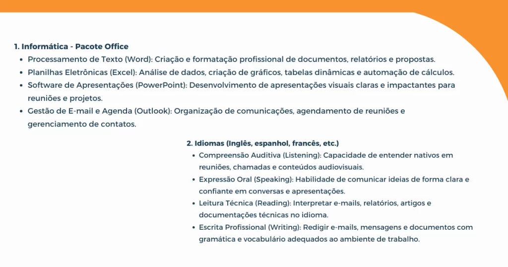 Hard Skills e Soft Skills 