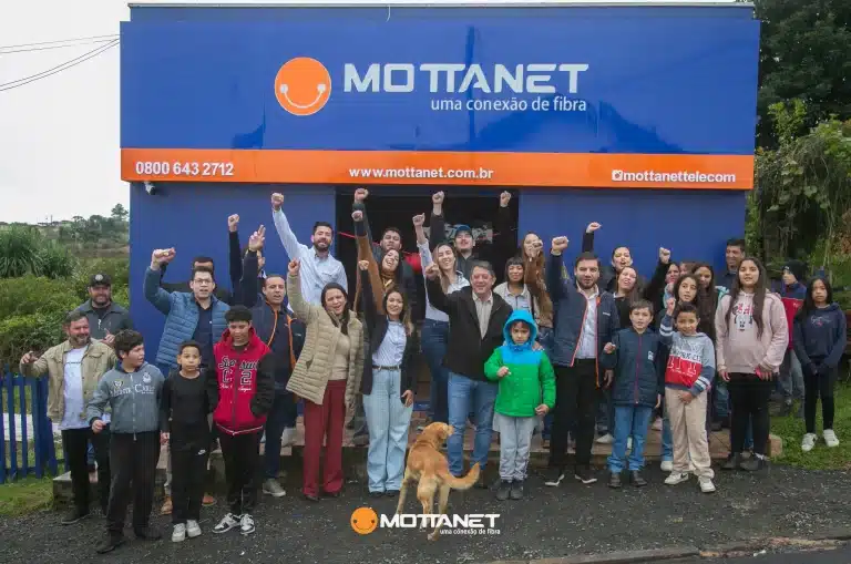 A Mottanet Inaugura a sua 50° Filial no Bairro Ouro Verde em Sengés-PR