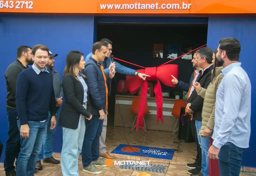 Mottanet Internet Fibra Óptica Inaguração