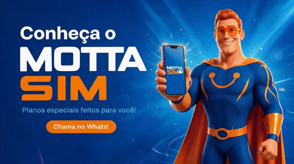 Conheça o MottaSIM: Planos de telefonia móvel 5G pra ficar conectado onde estiver